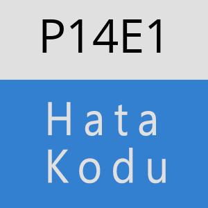 P14E1 hatasi