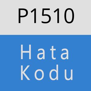 P1510 hatasi