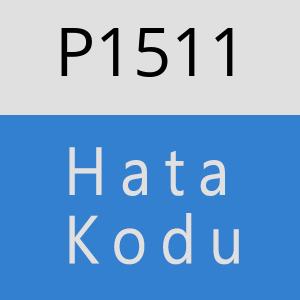 P1511 hatasi