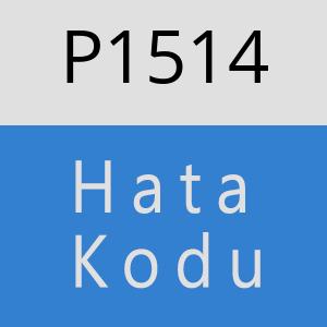 P1514 hatasi