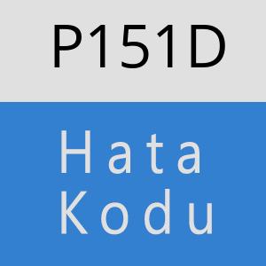 P151D hatasi