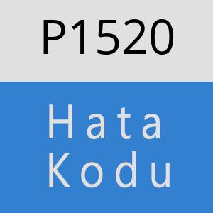 P1520 hatasi