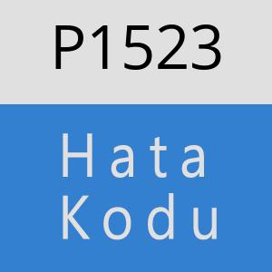 P1523 hatasi