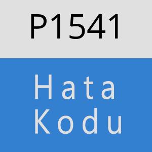 P1541 hatasi