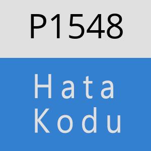 P1548 hatasi