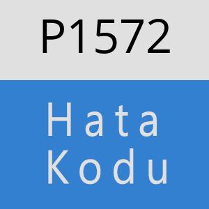 P1572 hatasi