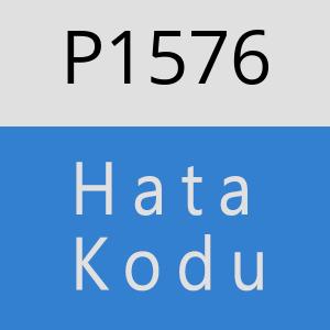 P1576 hatasi