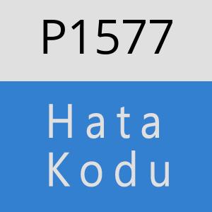 P1577 hatasi