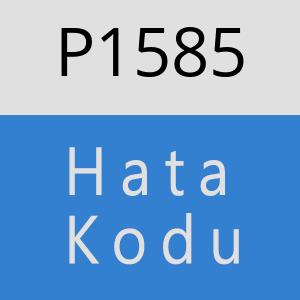 P1585 hatasi