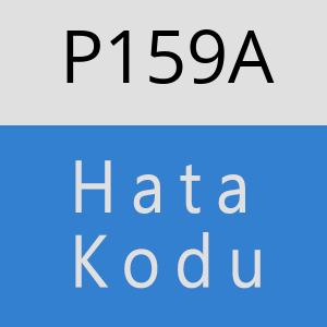 P159A hatasi