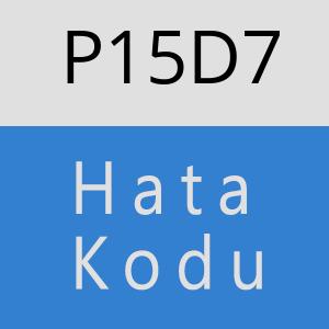 P15D7 hatasi