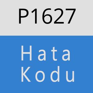 P1627 hatasi