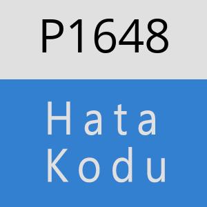 P1648 hatasi