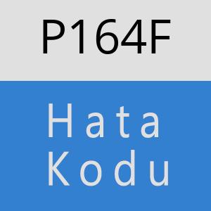 P164F hatasi