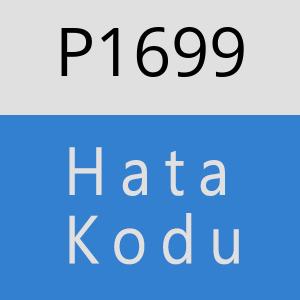 P1699 hatasi