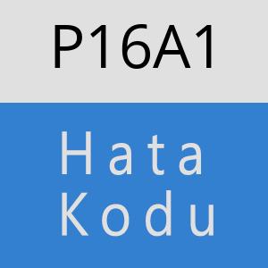 P16A1 hatasi