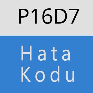 P16D7 hatasi