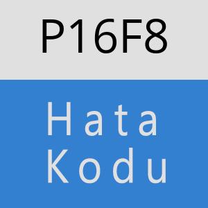 P16F8 hatasi