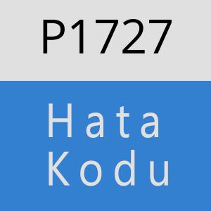 P1727 hatasi