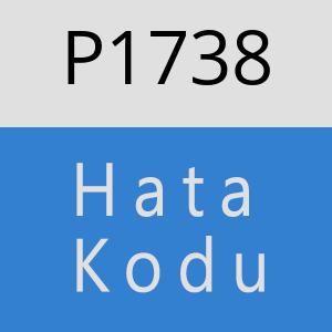 P1738 hatasi