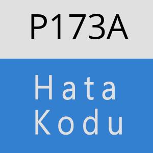 P173A hatasi