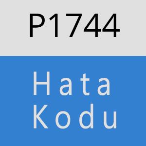 P1744 hatasi