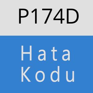 P174D hatasi