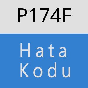 P174F hatasi