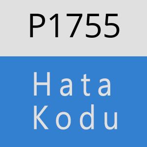 P1755 hatasi