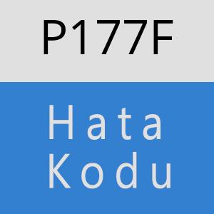 P177F hatasi