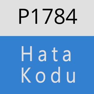 P1784 hatasi