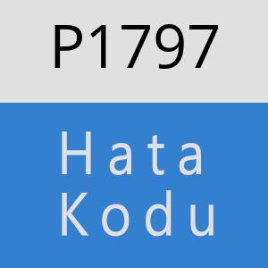 P1797 hatasi