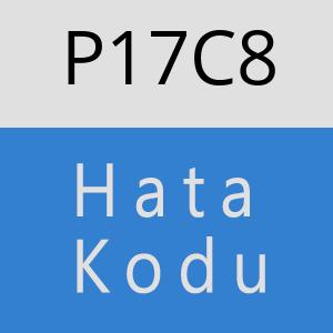 P17C8 hatasi