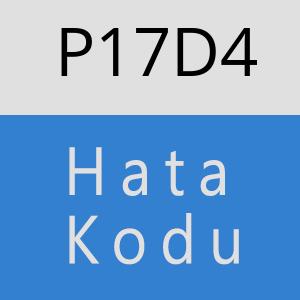 P17D4 hatasi