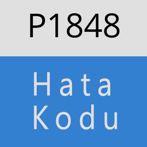 P1848 hatasi