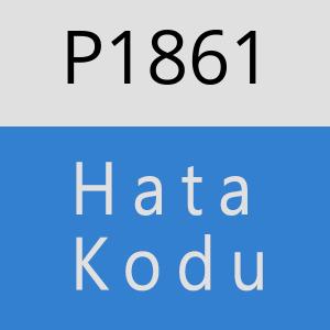 P1861 hatasi