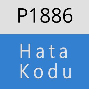 P1886 hatasi