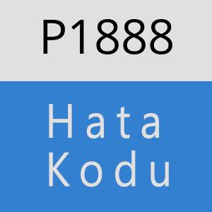 P1888 hatasi