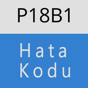 P18B1 hatasi