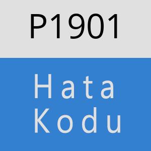 P1901 hatasi