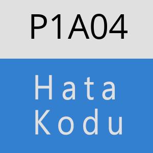 P1A04 hatasi