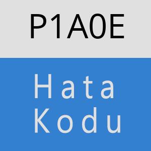 P1A0E hatasi