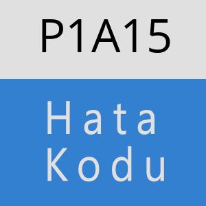 P1A15 hatasi