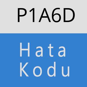 P1A6D hatasi