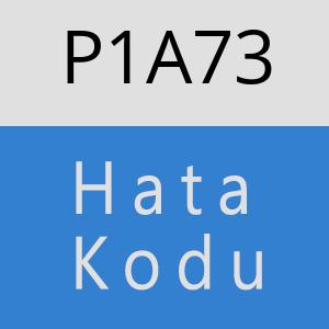 P1A73 hatasi