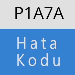 P1A7A hatasi