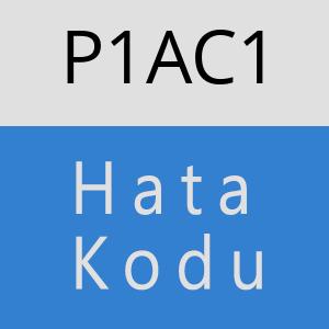 P1AC1 hatasi