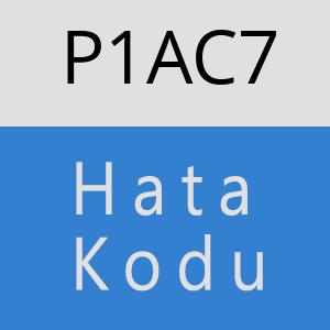 P1AC7 hatasi