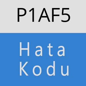 P1AF5 hatasi