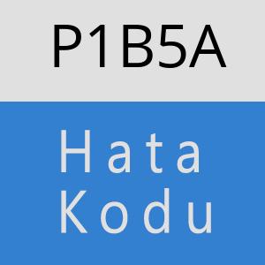 P1B5A hatasi